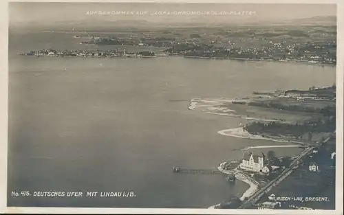 Lindau i.B. Panorama mit Deutschem Ufer ngl 134.997