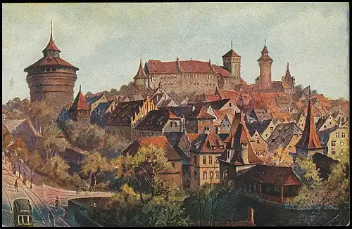 Nürnberg Hallertorpanorama ngl 138.588