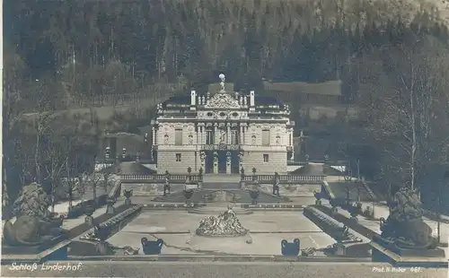 Schloss Linderhof in Ettal ngl 136.153