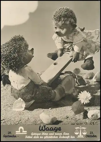 Mecki 510: Sternzeichen Waage gl1960 138.633