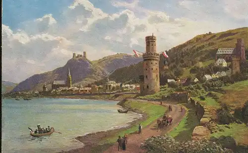 Unbekannte Burg / Festung am Rhein? ngl 136.055