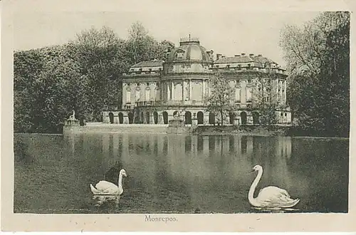 Ludwigsburg Schwäne vor Schloss Monrepos ngl C3788