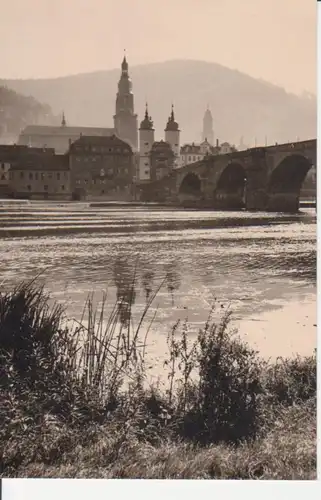 Heidelberg Neckarbrücke Uferansicht ngl 214.190