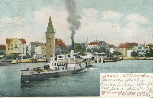 Lindau i.B. Hafen gl1905 135.085