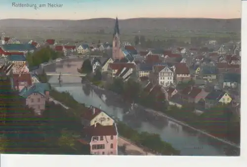 Rottenburg a.N. Panorama gl1913 206.127