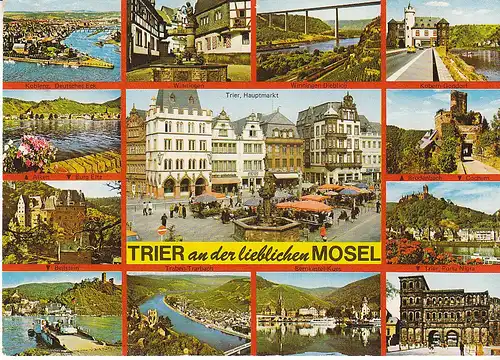 Trier an der Mosel Mehrbildkarte gl1979 C6760