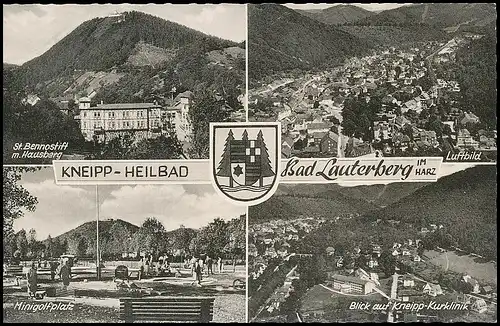 Bad Lauterberg Minigolfplatz Kurklinik Panorama gl1963 138.799