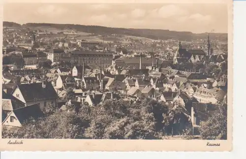 Ansbach i.B. Panorama feldpgl1940 209.905