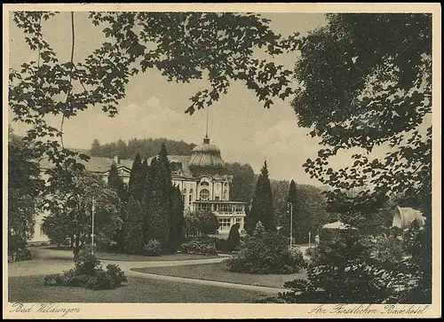 Bad Wildungen Am Fürstlichen Badehotel gl1932 138.819