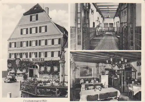 Feuchtwangen Hotel zum Greifen glca.1940 209.955