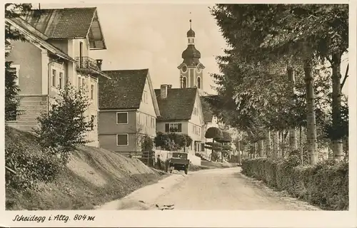 Scheidegg im Allgäu Straßenpartie gl1919 135.116