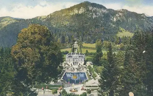 Schloss Linderhof in Ettal ngl 136.163