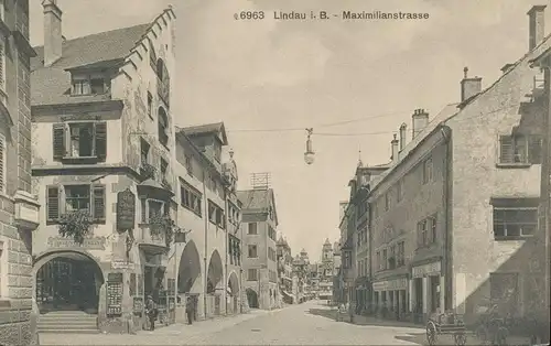 Lindau i.B. Maximilianstraße ngl 135.134