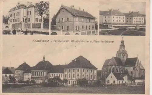 Kaisheim Strafanstalt Klosterkirche Beamtenhäuser feldpgl1915 210.056