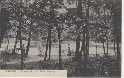 Flensburg - Schwanenteich i.d. Marienhölzung ngl 215.215