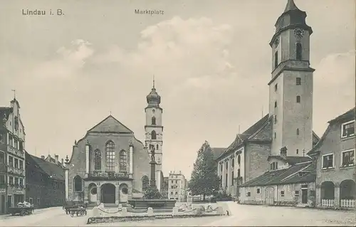 Lindau i.B. Marktplatz ngl 135.165