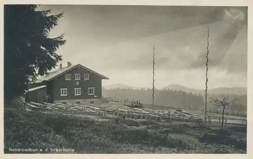 Berghütte: Silberhütte (Hermann Esser-Schutzhaus) Nebeltreiben ngl 104.661