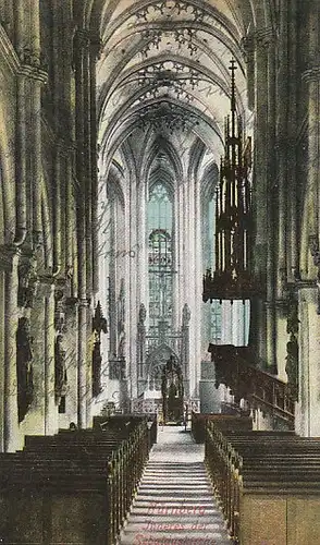 Nürnberg Sebalduskirche innen gl~1900? C3920