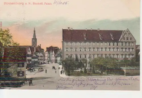 Rottenburg a.N. Bischöfliches Palais gl1905 206.126