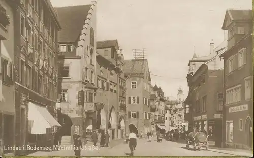 Lindau (Bodensee) Maximilianstraße ngl 135.075