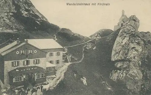 Berghütte: Wendelsteinhaus mit Kirchlein ngl 104.738