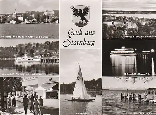 Gruß aus Starnberg Mehrbildkarte ngl C4164