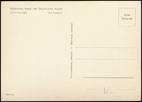 HDK 656: Erwin Puchinger - Das Bergdorf ngl 139.236