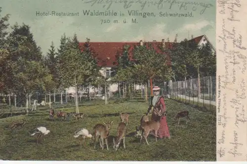 Villingen Hotel Restaurant Waldmühle gl1904 206.841