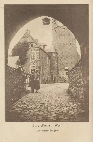 Burg Altena in Westfalen Innerer Burghof ngl 135.993