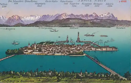 Lindau i.B. Panorama feldpgl1915 135.174