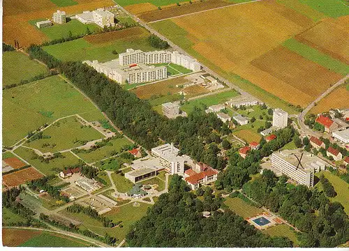 Bad Windsheim Kurzentrum Luftbild gl1977 C7047