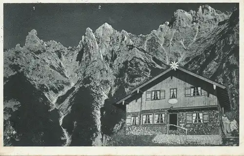 Berghütte: Mittenwalderhütte am Karwendel gl1937 104.475