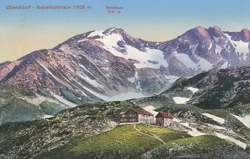Berghütte: Oberstdorf Nebelhornhaus ngl 104.502