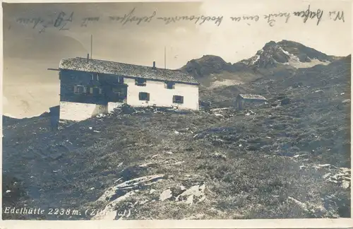 Berghütte: Edelhütte im Zillertal in Tirol gl1926 104.241