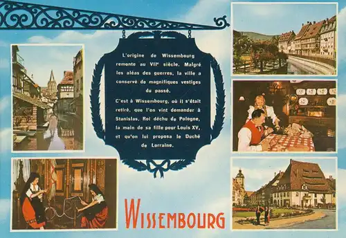 Wissembourg im Elsass Mehrbildkarte ngl 136.270