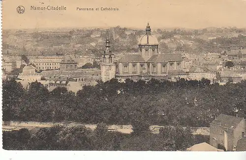 Namur-Citadelle Panorama et Cathédrale feldpgl1915 C7501