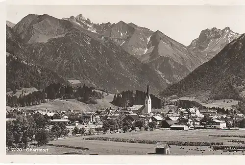 Höhenluftkurort Oberstdorf i.bayr.Allgäu gl1933 C4863
