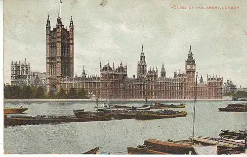 London Houses of Parliament gl1905 C7511