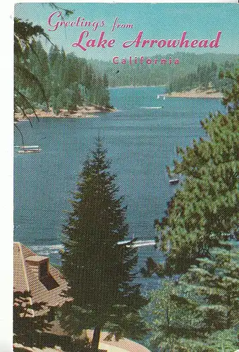 USA Lake Arrowhead Ca gl1958? C7535