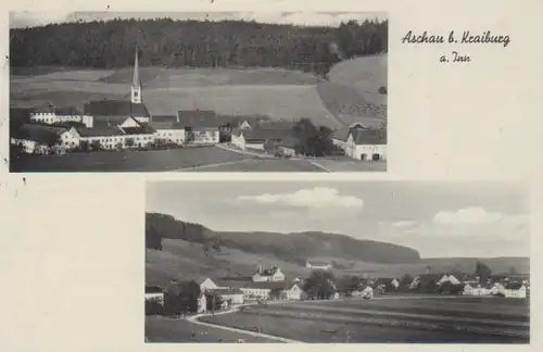 Aschau bei Kraiburg am Inn Panorama gl1939 208.611