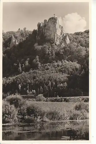 Petersfelsen bei Beuron gl1955 C7545