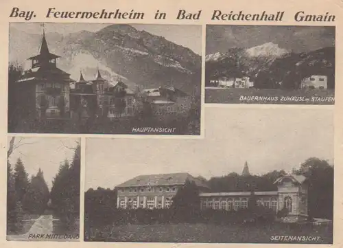 Bad Reichenhall Gmain Bay. Feuerwehrheim ngl 208.566