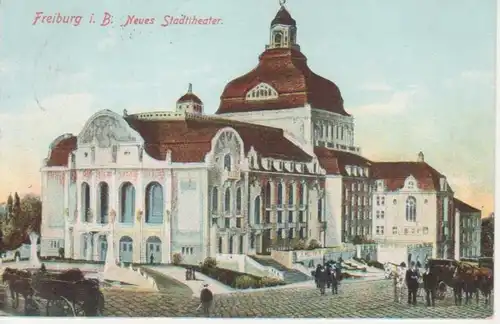 Freiburg i.Br. Neues Stadttheater gl1908 207.020