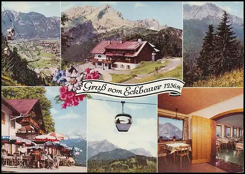 Garmisch - Berggasthof Eckbauer ngl 137.784