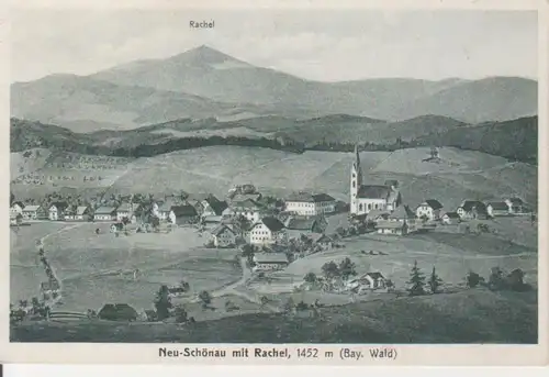 Neu-Schönau Panorama mit Rachel glca.1940 208.700