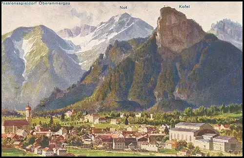 Oberammergau - Panorama ngl 137.819