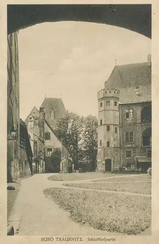 Burg Trausnitz Schloßhofpartie ngl 135.920