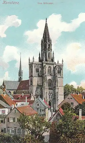 Konstanz a.B. Das Münster ngl C3943