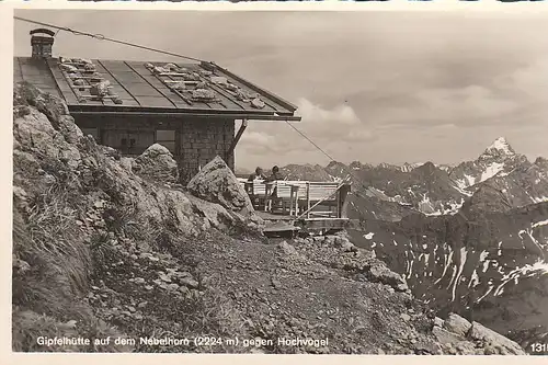 Oberstdorf Nebelhorn Gipfelhütte Hochvogel ngl C4340