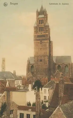 Brügge / Bruges - Cathédrale St. Sauveur ngl 136.404